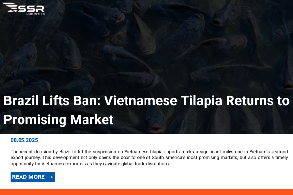 Brazil Lifts Ban: Vietnamese Tilapia Returns to Promising Market